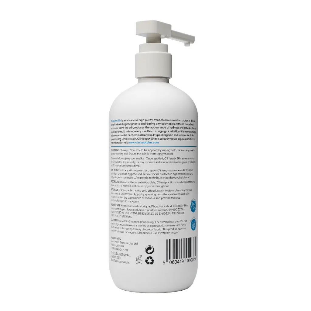 Clinisept+ Skin - 490mL Back.webp