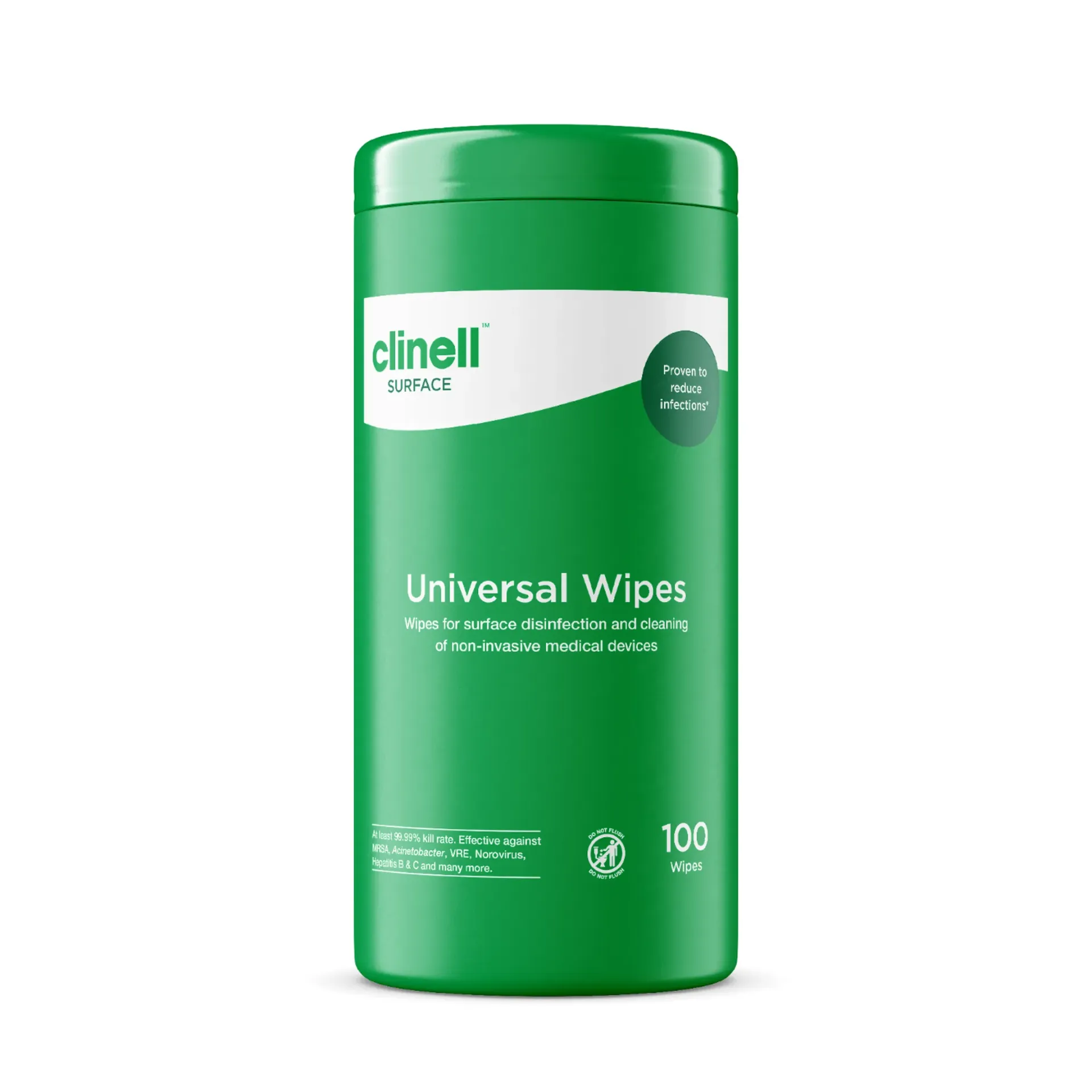 Clinell Universal Wipes Tub (Pack of 100)