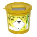 Sharpsguard Bin Yellow 2.5L