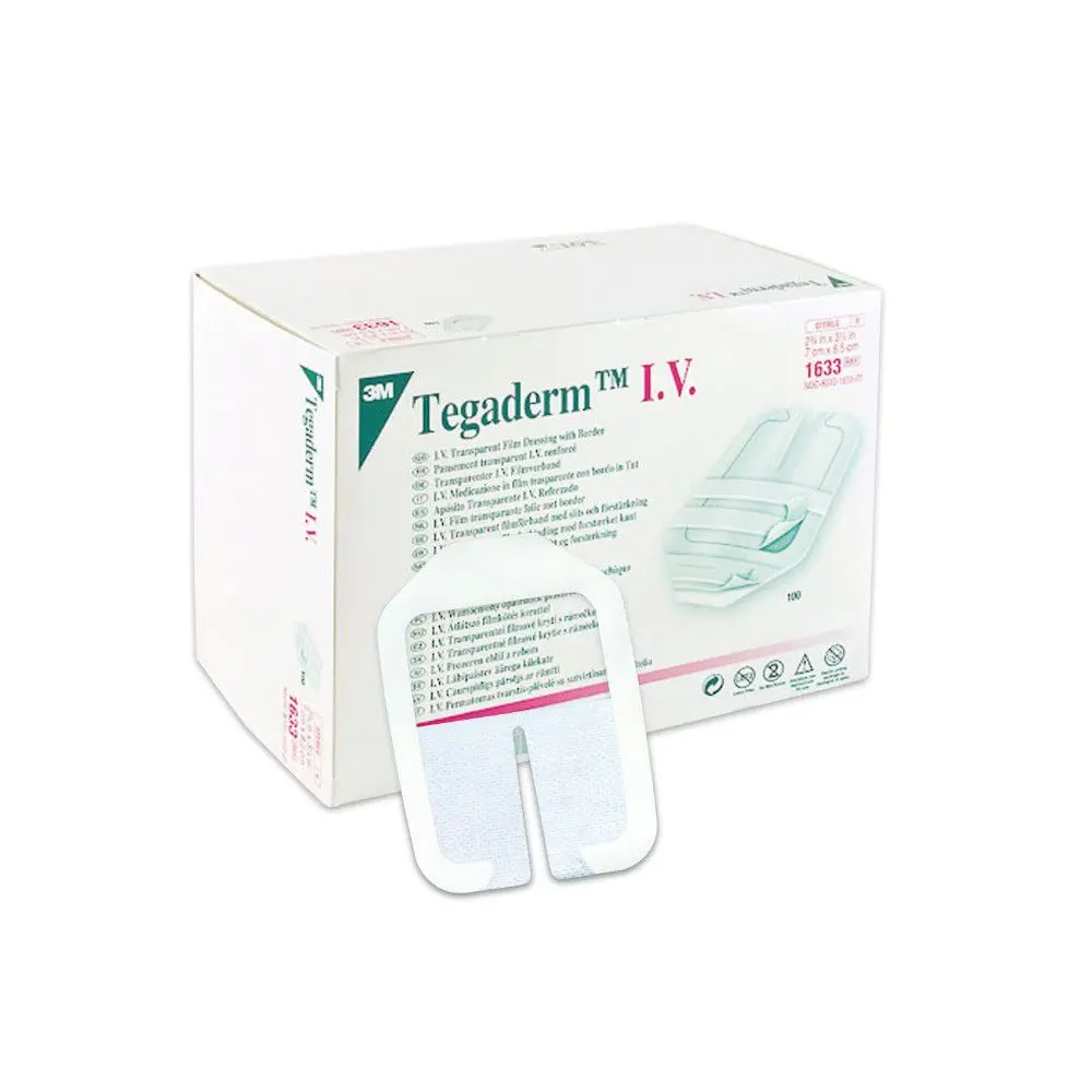 [WC-IV100] Tegaderm IV Transparent Film Dressing (Pack of 100)