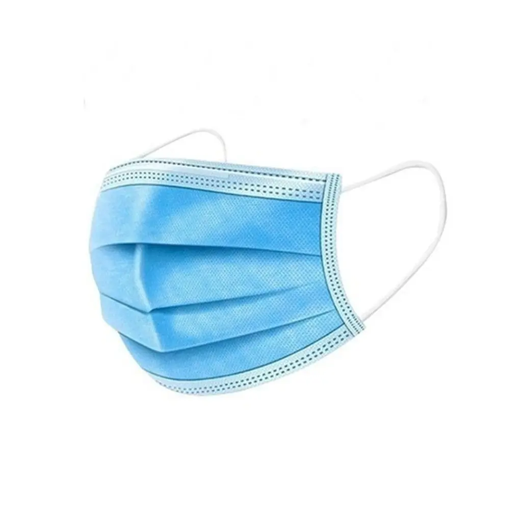 Face Masks 3Ply Blue Type IIR Ear Loop (Pack of 50)
