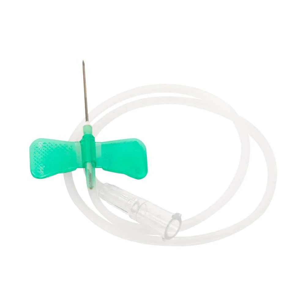 Butterfly Winged Infusion Set Green 21G 19mm (Pack of 50)