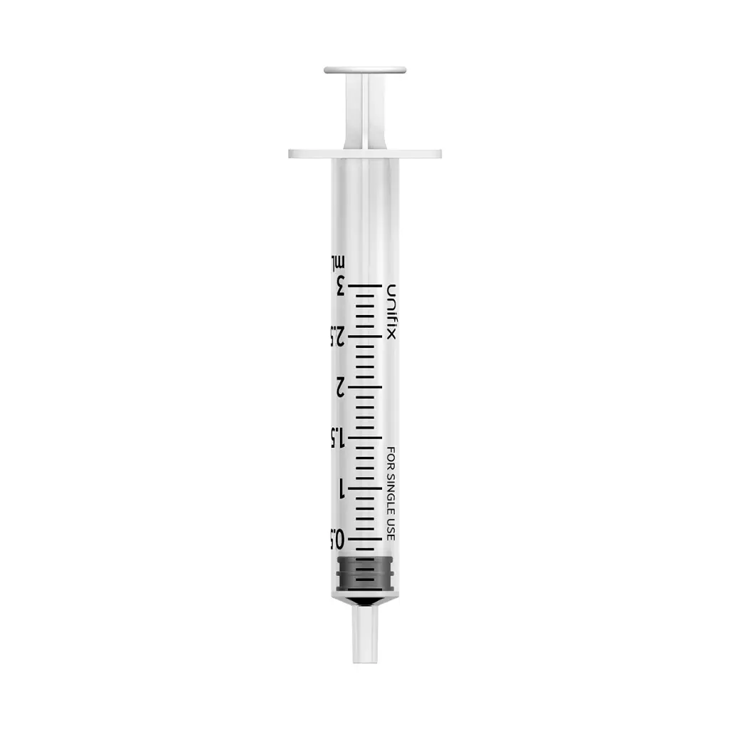 Unifix Syringe Luer Slip 3mL (Pack of 100)
