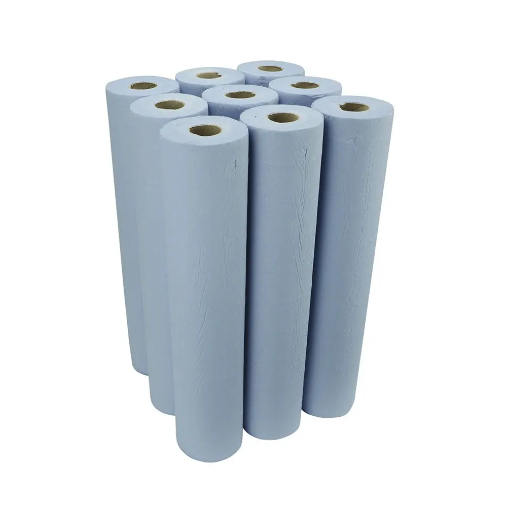 [PAP-CRB240] Couch Roll Blue 2Ply 20" 50cm x 40m (Pack of 9)