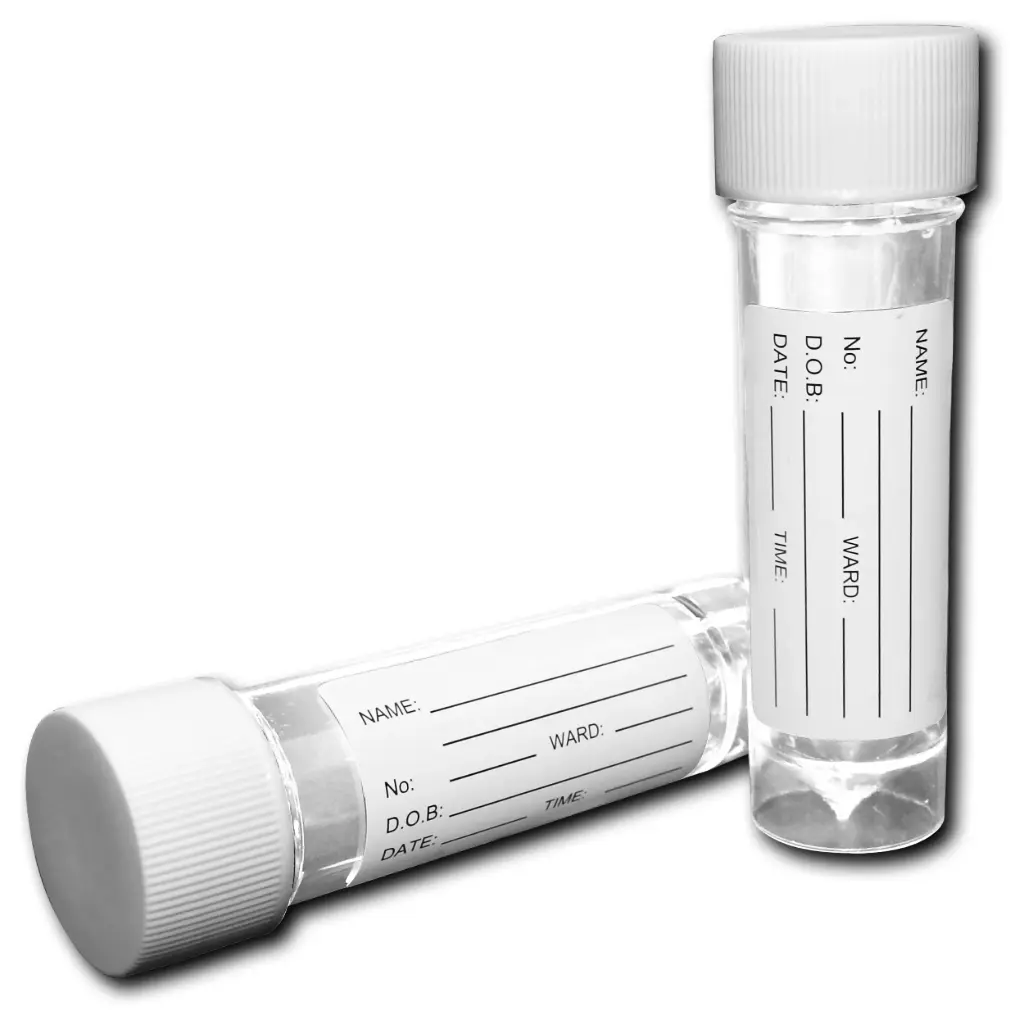 [SB-NS30] Urine Sample Bottles 30mL (Pack of 50)