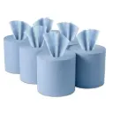 Centre Feed Roll Blue 2Ply 170mm x 150m (Pack of 6)