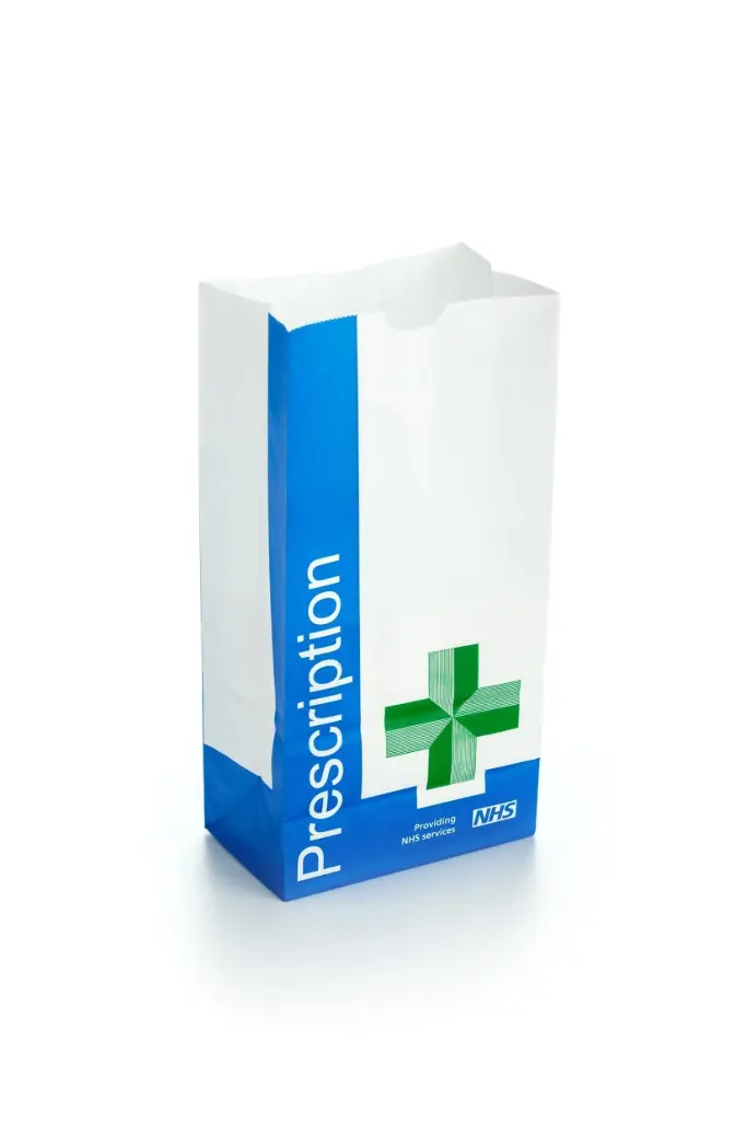 NHS Prescription Bags Size 5 (Pack of 1000)