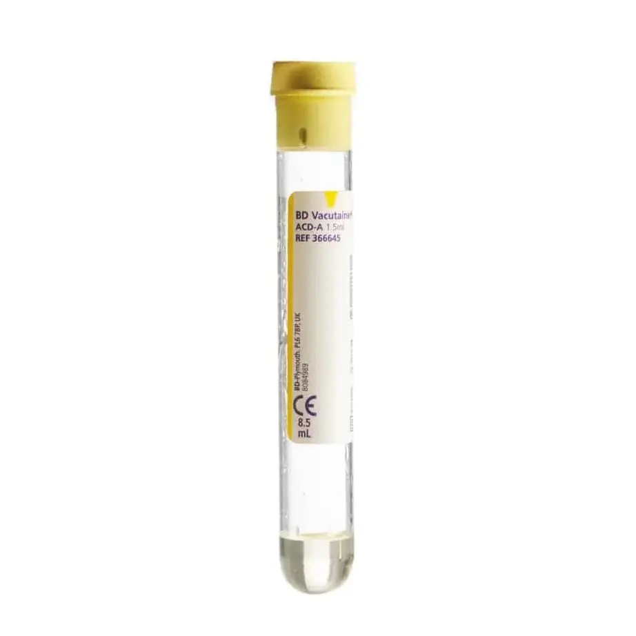 [BLD-YACDA8-1] BD Vacutainer ACD-A 8.5mL Tubes (Pack of 100)