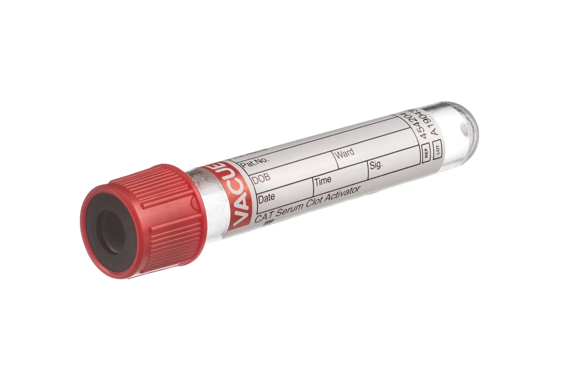 VACUETTE CAT Serum Red 4mL Tubes (Pack of 50)