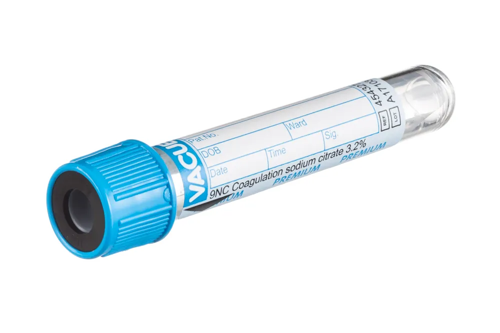 VACUETTE Sodium Citrate Blue PREMIUM 3.5mL Tubes (Pack of 50)