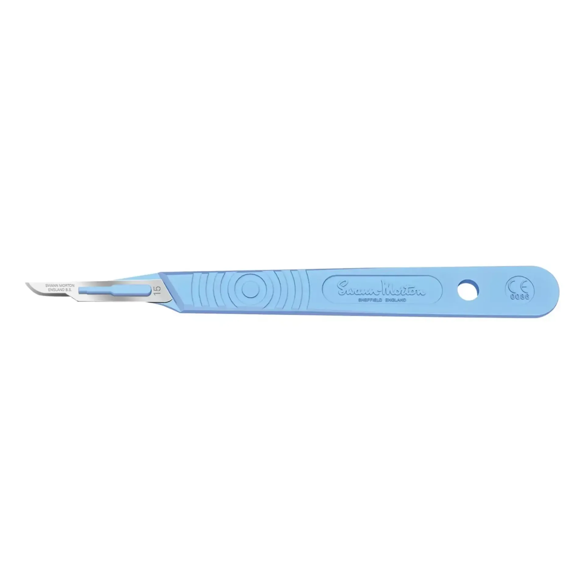 Swann Morton Sterile Disposable Scalpels No. 15 (Pack of 10)