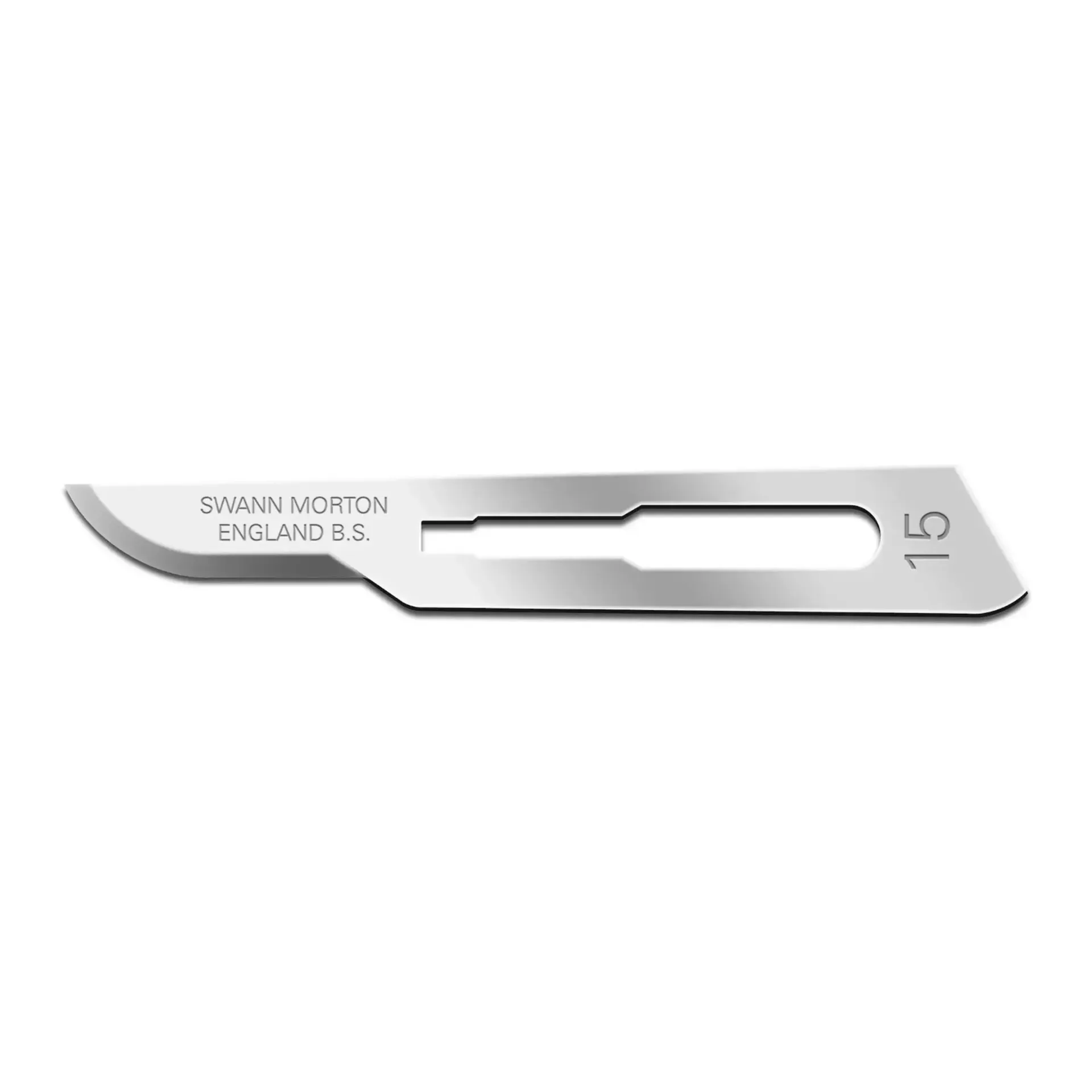 [SCL-SMCB15] Swann Morton Carbon Sterile Blades No. 15 (Pack of 100)