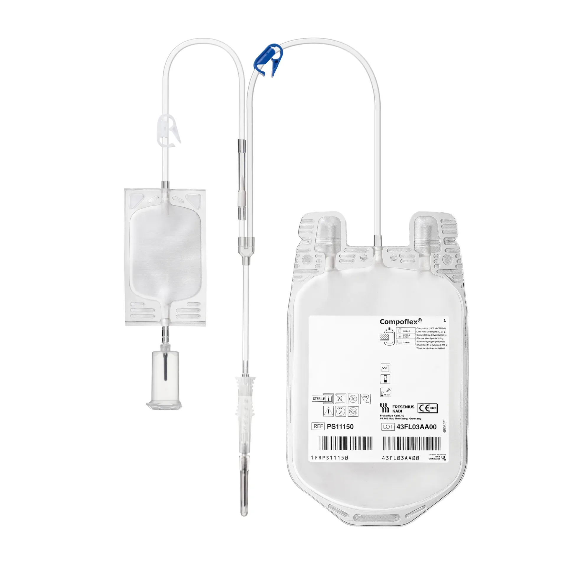 CompoFlex Single Blood Bags 450mL