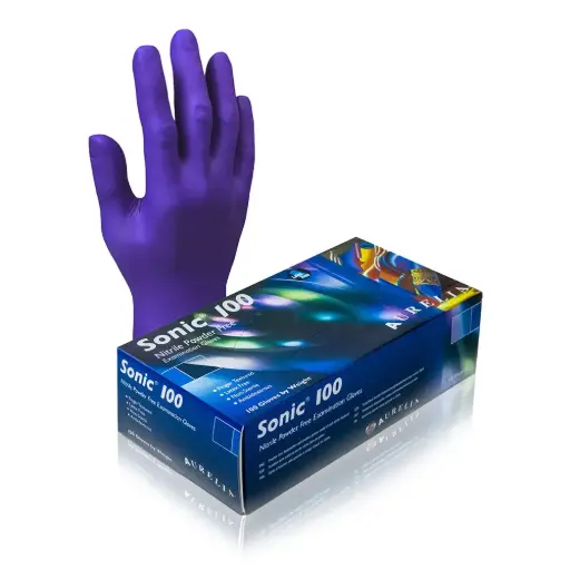 [GLO-NL] Aurelia Sonic Nitrile Gloves PF Large (Pack of 100)