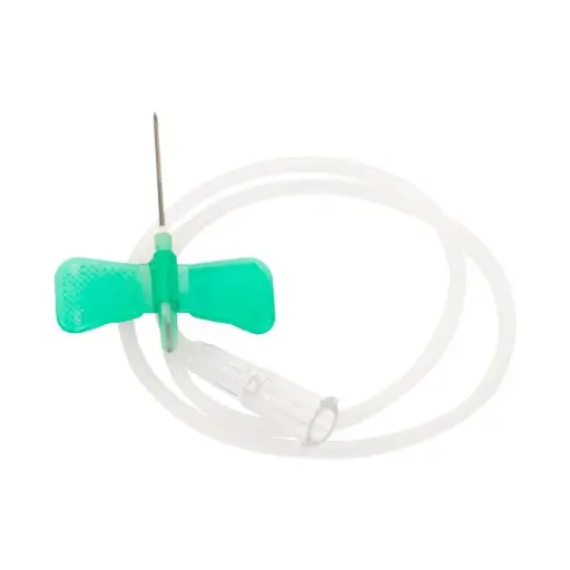 [NDL-WIS21] Butterfly Winged Infusion Set Green 21G 19mm (Pack of 50)