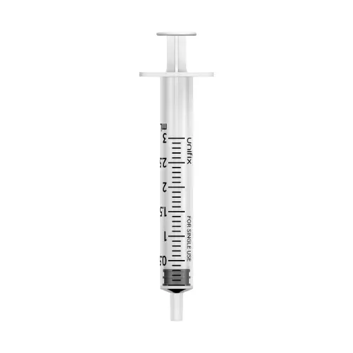 [SYR-LS3-2] Unifix Syringe Luer Slip 3mL (Pack of 100)
