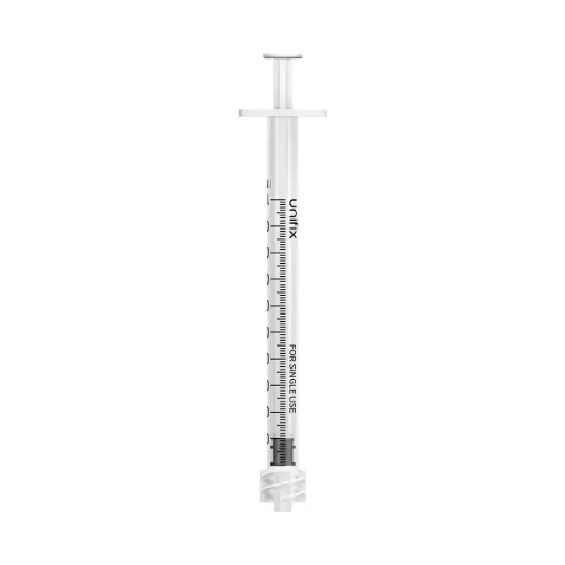 [SYR-LL1-2] Unifix Syringe Luer Lock 1mL (Pack of 100)