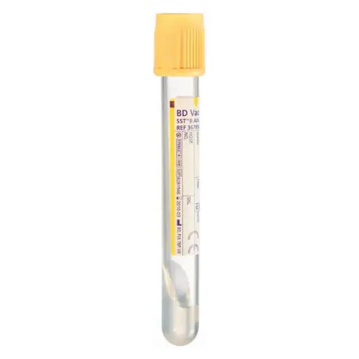 [BLD-YSST5] BD Vacutainer SST II Advance 5mL Tubes (Pack of 100)