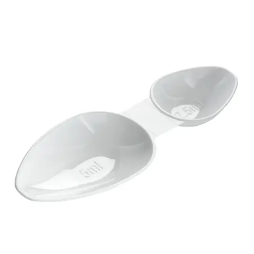 [SPN-02] Medicine Spoons 2.5-5mL Double-Sided (Pack of 250)