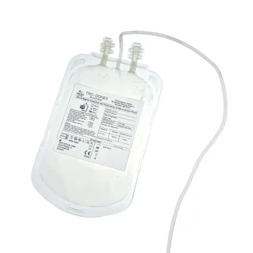 [BLD-BAG450] Phlebotomy Blood Bags 450mL (Pack of 5)